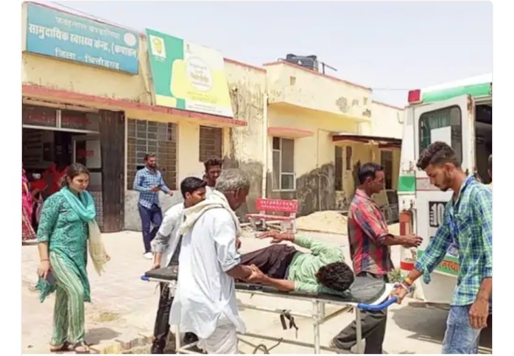 कपासन में ऑल्टो कार से भिड़ी वैनः मामा और भांजी हुए घायल, अचनाक ब्रेक लगाने से हुआ हादसा