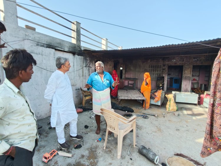 हादसे के पीड़ित परिवारों को मुआवजा दिलाने की मांग