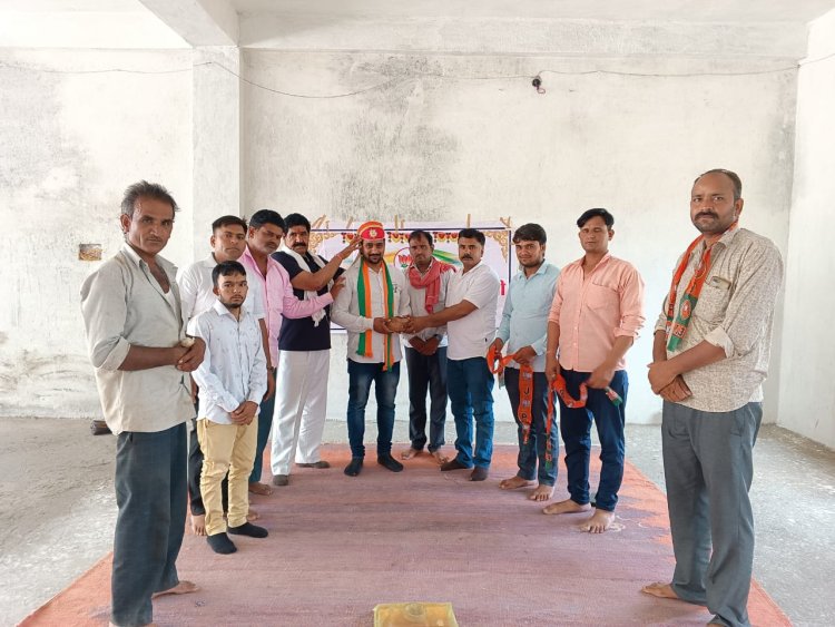 भारतीय जनता पार्टी ग्रामीण मंडल राँची अभियान बूथ संख्या 192 बोहेडा पर आयोजित - बड़ी सादड़ी
