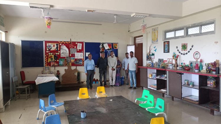 बड़ी सादड़ी के स्वामी विवेकानंद राजकीय मॉडल विद्यालय मे गुरु पूर्णिमा के पर्व पर हर्षोल्लास के साथ मनाया गया कार्यक्रम