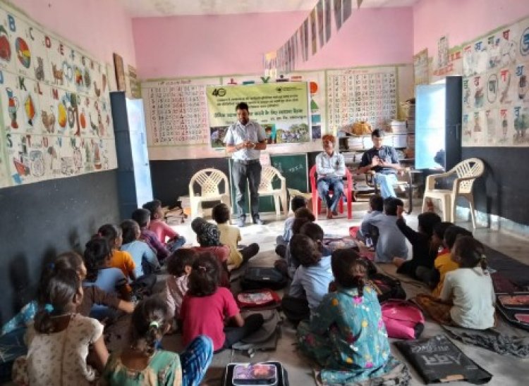 जैविक किचन गार्डन को लेकर की बैठक