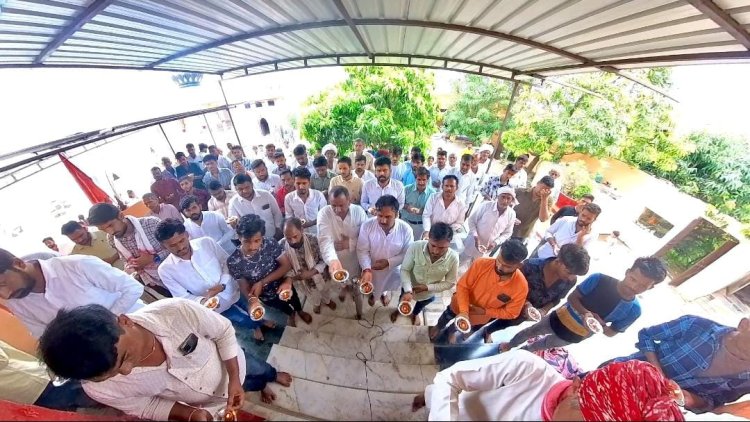 आगामी चुनाव में विजय को लेकर भाजपा नेता हर्षवर्धन सिंह के नेतृत्व मे ऋषि मंगरी में हुआ विजयाभिषेक। 