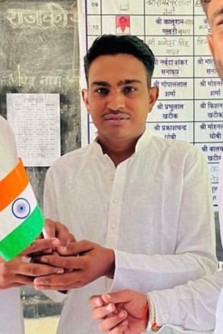 जिला संगठन मंत्री पर नियुक्त रोशन लाल शर्मा