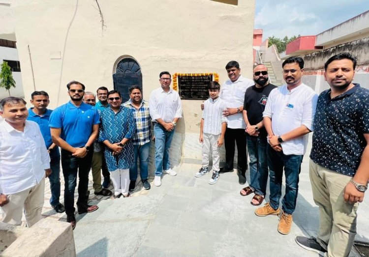 नवनियुक्त जार जिला अध्यक्ष का निम्बाहेडा मे किया भव्य स्वागत