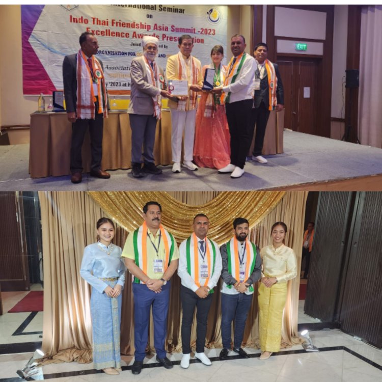 डॉ.शिवजी चौधरी को नवाजा गया भारत गौरव अवार्ड से