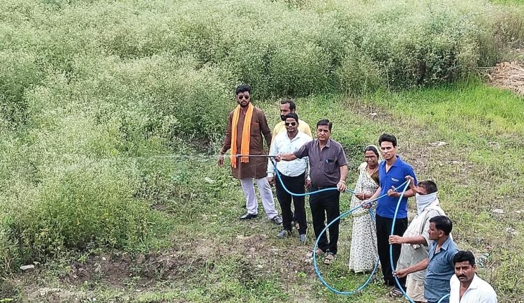 जल संघर्ष समिति कपासन के आव्हान पर राज राजेश्वर तालाब में सफाई का कार्य प्रारंभ