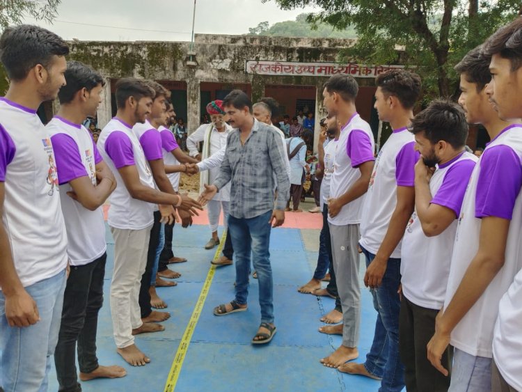 अमरपुरा मे ग्रामीण ओलंपिक की हुई शुरुआत,  खेलो के माध्यम से खिलाडी करें देश का नाम रोशन: धाकड़