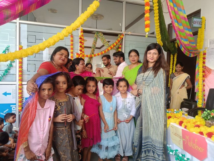 आर्यन मुकुल पब्लिक स्कूल देवली में मनाया लहरिया महोत्सव