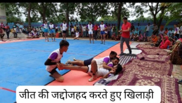 खेलों से होता है युवा भारत का निर्माणः पूर्व विधायक दक