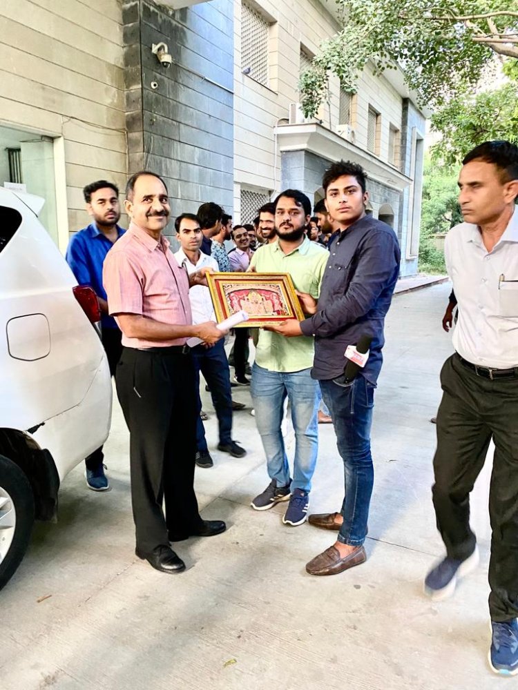 राजस्थान कर्मचारी चयन बोर्ड के अध्यक्ष से की मुलाकात l