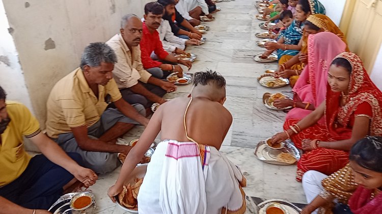 लगभग दो दर्जन बच्चों का जनेऊ संस्कार का हुआ आयोजन