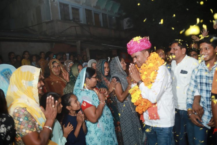 विधायक आक्या ने किया ग्राम पंचायत सेमलपुरा में दो करोड़ के विकास कार्यो का लोकार्पण।