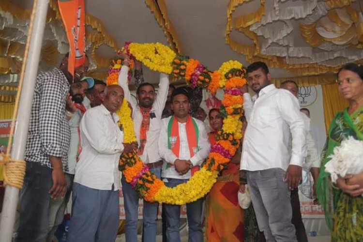 ग्राम पंचायत देवरी में विधायक आक्या ने किये तीन करोड़ की राशि के कार्यो के लोकार्पण।