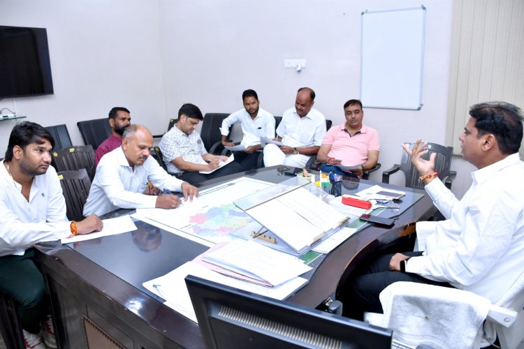 राजस्थान दस्तावेज विजन- 2030 तैयार करने हेतु पुलिस व एडवोकेट की बैठक।