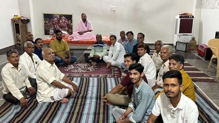 श्रीरामद्वारा दिव्यआनंद धाम में श्रीमद्भागवत कथा का आयोजन