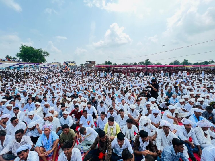 सरदार पटेल महाकुंभ बेणेश्वर में बड़ी संख्या मे डांगी पटेल पाटीदार समाज कि उपस्थित के साथ हुआ सम्पन्न।