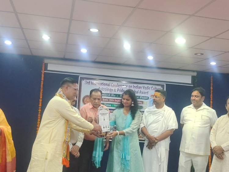 बूंदी की बेटी तथा चित्तौड़गढ़ की बहू सोमा महेश्वरी को मिला दिल्ली में ज्योतिष के क्षेत्र में गोल्ड मेडल-: