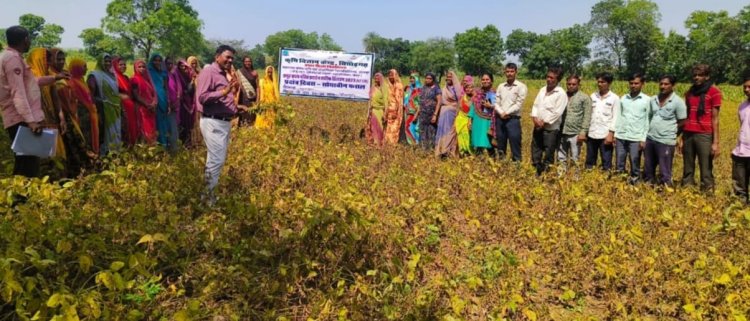 सोयाबीन प्रक्षेत्र दिवस का आयोजन
