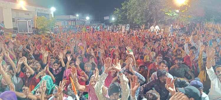 घोसुंडी में राज्यमंत्री जाड़ावत ने किए 7 करोड़ के विकास कार्यों का शिलान्यास एवं उद्घाटन।