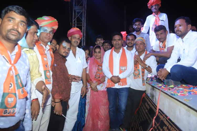 कांग्रेस राज में राजस्थान बना अपराधियो की शरणस्थलीः विधायक आक्या।