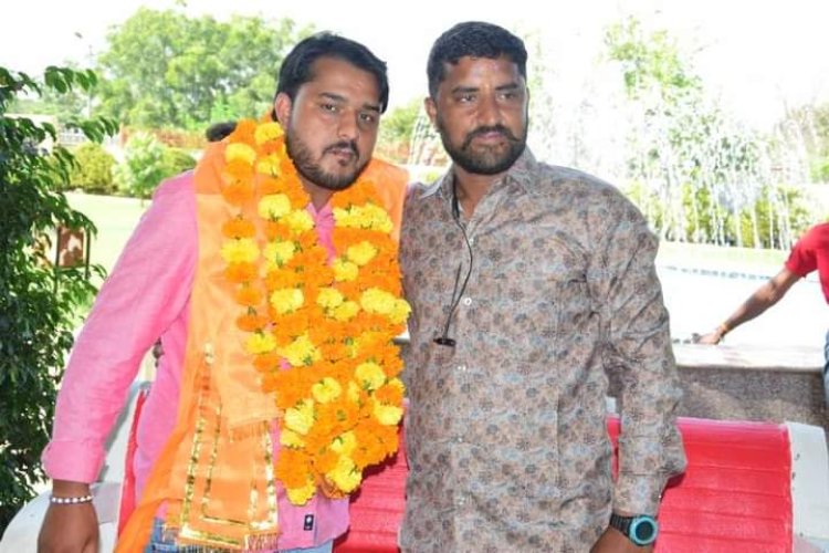 जिला अध्यक्ष शर्मा के जन्मदिन पर दी सैकड़ो लोगों ने बधाई 