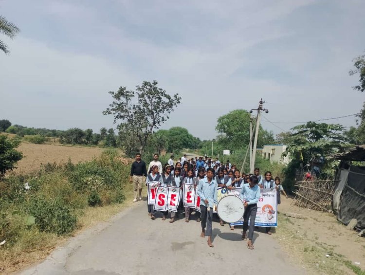स्वीप टीम बड़ी सादड़ी का आज फिर रोड़ शौ , रेलिया ओर नुक्कड़ सभा का दौर जारी  