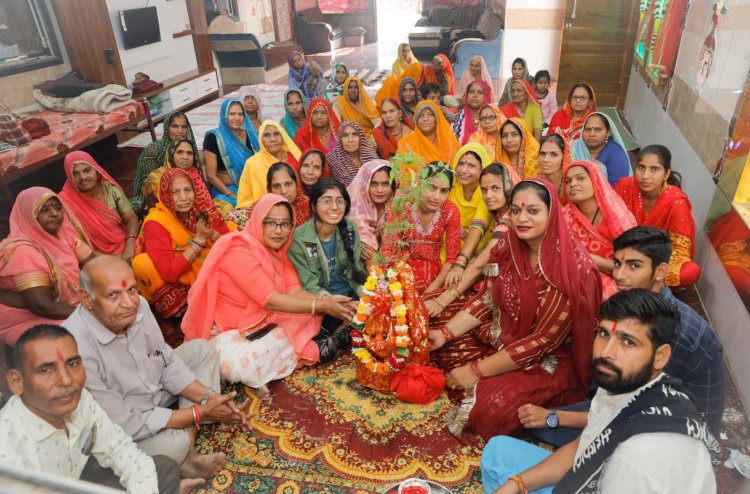 तुसली माता संग शालिग्राम भगवान का शुभ विवाह आगामी 23 नवंबर को , आज गणपति स्थापना के साथ आयोजन का प्रारंभन*