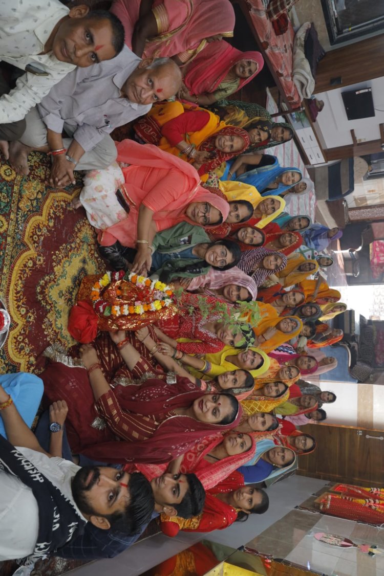 तुसली माता संग शालिग्राम भगवान का शुभ विवाह आगामी 23 नवंबर को , आज गणपति स्थापना के साथ आयोजन का प्रारंभन*