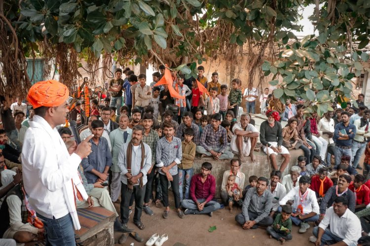 निर्दलीय प्रत्याशी आक्या का जनसम्पर्क जारी, कई गांवों में पहुच प्रेशर कुकर पर मतदान का आग्रह किया।