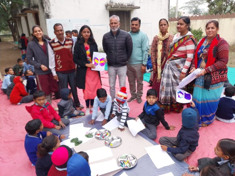 रा.उ.मा.वि. धनेत कलां में निपुण मेले का हुआ सफल आयोजन