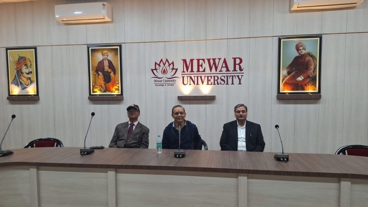 मोतीलाल ओसवाल ने किया मेवाड़ विश्वविद्यालय का