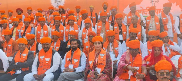 विधायक जीनगर ने विधायक दल की बैठक में नहीं पहना साफा