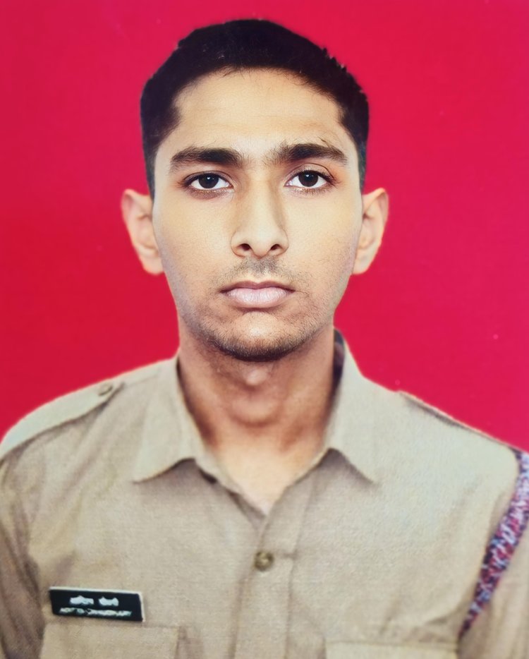 मेवाड़ यूनिवर्सिटी गंगरार के एनसीसी कैडेट आदित्य चौधरी का आईएमए अटैचमेंट कैम्प में चयन।