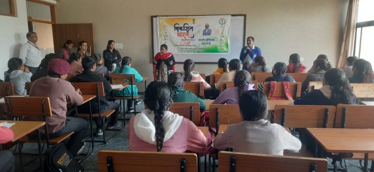 मल्टीमीडिया प्रदर्शनी मे विकसित 2047 के भारत के दर्शन आज से शुरू होगी चित्तौड़गढ़ में विकसित भारत संकल्पित भारत मल्टीमीडिया प्रदर्शनी