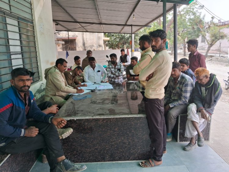 खेत पर कृषि कार्य करते समय करंट लगने से किसान की मौत।