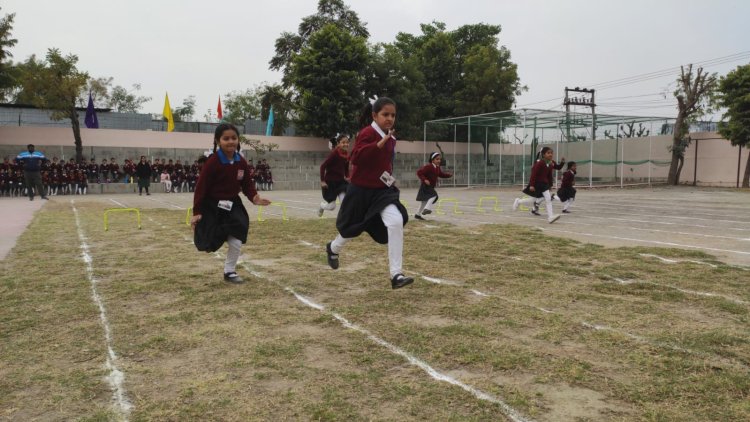 सेंट्रल एकेडमी में खेल सप्ताह का हुआ भव्य आगाज, बच्चों में दिखा उत्साह।