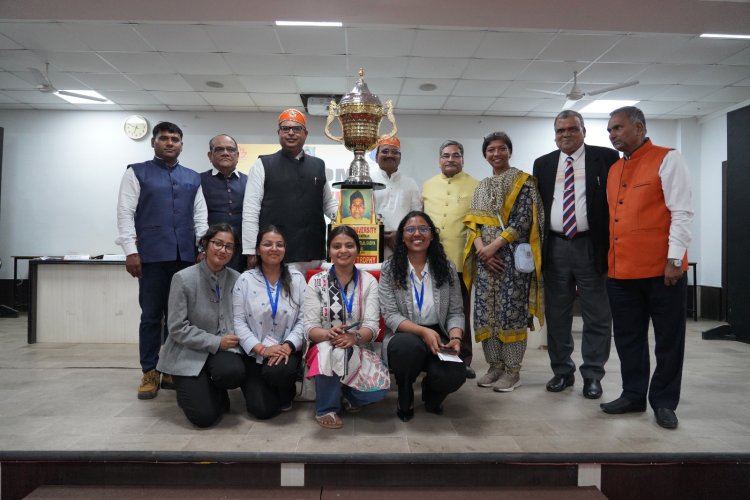 मेवाड़ यूनिवर्सिटी में “दो दिवसीय अखिल भारतीय श्री नंदलाल गदिया स्मृति वाद-विवाद प्रतियोगिता 2024“ का समापन,      जी़. बी पंत यूनिवर्सिटी ऑफ एग्रीकल्चर एंड टेक्नोलॉजी की टीम विजेता बनी।