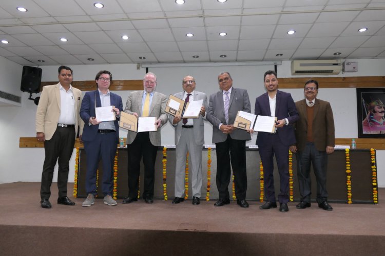 जर्मनी के एक्सपर्ट्स मेवाड़ यूनिवर्सिटी के स्टूडेंट्स को देंगे तकनीकी ट्रेनिंग      -मेवाड़ यूनिवर्सिटी के स्टूडेंट्स स्वास्थ्य और साइबर सुरक्षा की तकनीकी बारीकियां सीखेंगे।