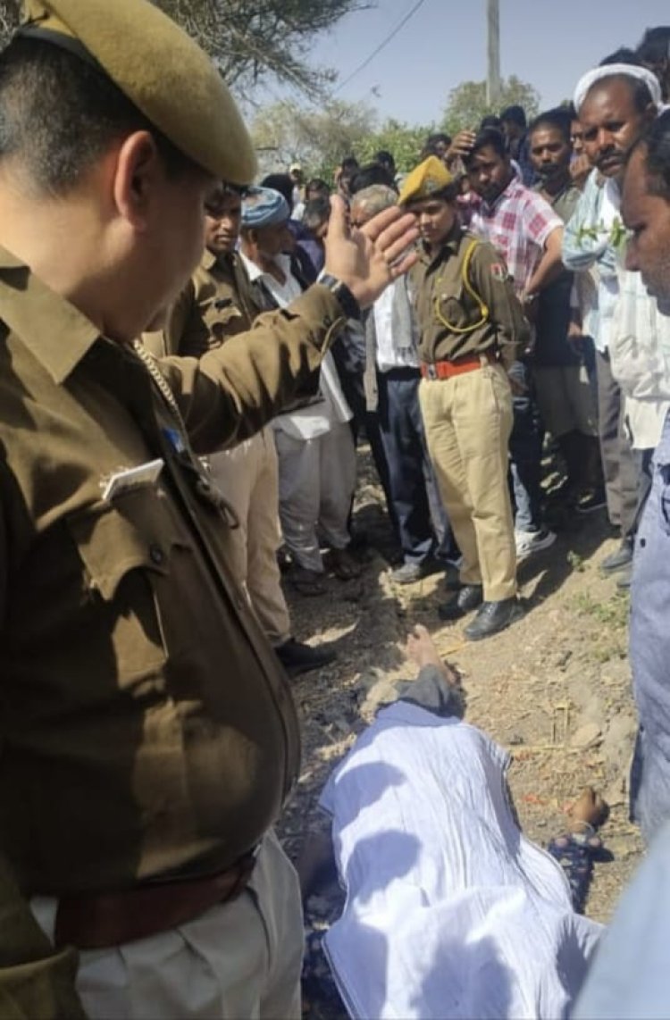 करंट लगने से ठेकेदार के श्रमिक की मौत।