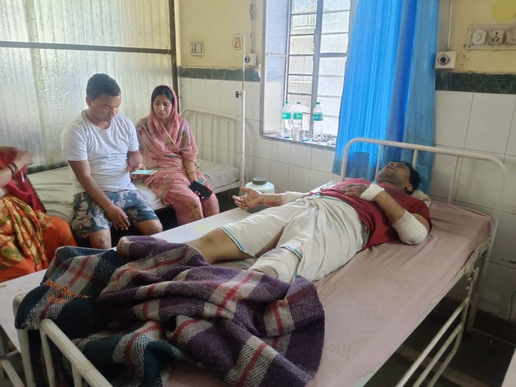 युवक की बाइक को टक्कर मारी, उपचार के बहाने किया अपहरण, पीड़ित पर चाकू से हमला, लूट की वारदात की