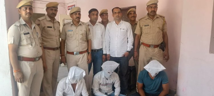 देवली पुलिस को हाथ लगी बड़ी सफलता अपरहण, लूट, हमला करने के आरोपी गिरफ्तार