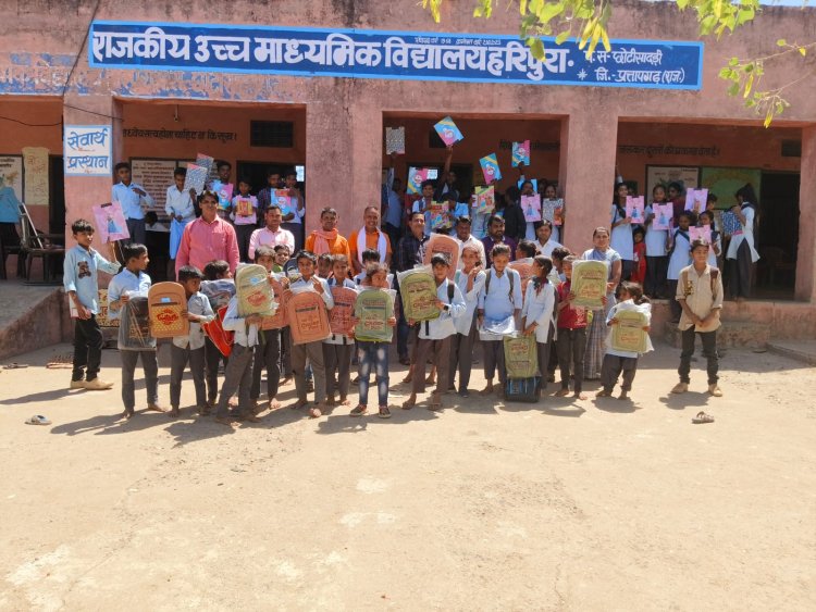 माता पिता की इच्छा का किया सम्मान पहला वेतन किया दान