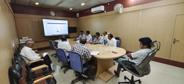 .वी.एम.मशीनों का प्रथम  सप्लीमेन्ट्री रेण्डमाईजेशन
