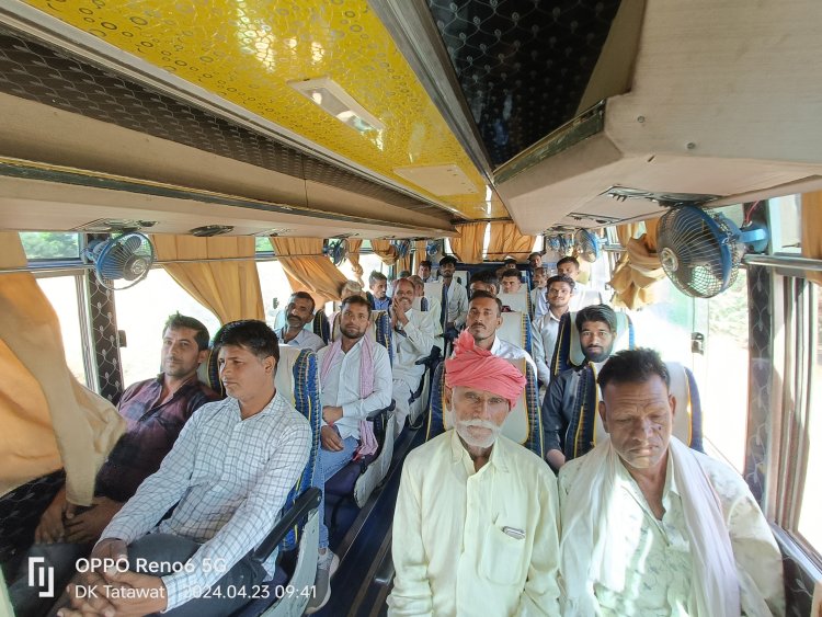 चारनेट ग्राम पंचायत से दो दर्जन भाजपा कार्यकर्ता शामिल होंगे प्रधानमंत्री की जनसभा में