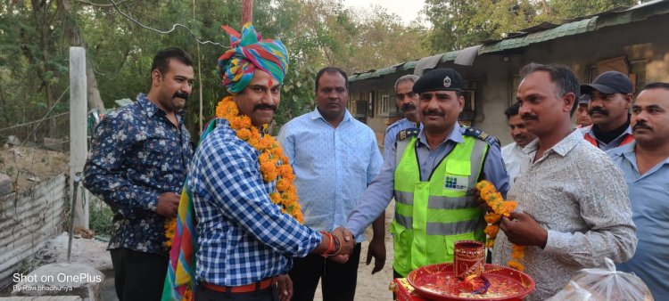 बिरला माइंस सिक्योरिटी ऑफिसर चुंडावत का हुआ ट्रांसफर