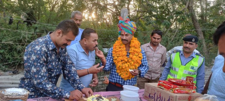 बिरला माइंस सिक्योरिटी ऑफिसर चुंडावत का हुआ ट्रांसफर