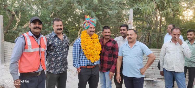 बिरला माइंस सिक्योरिटी ऑफिसर चुंडावत का हुआ ट्रांसफर