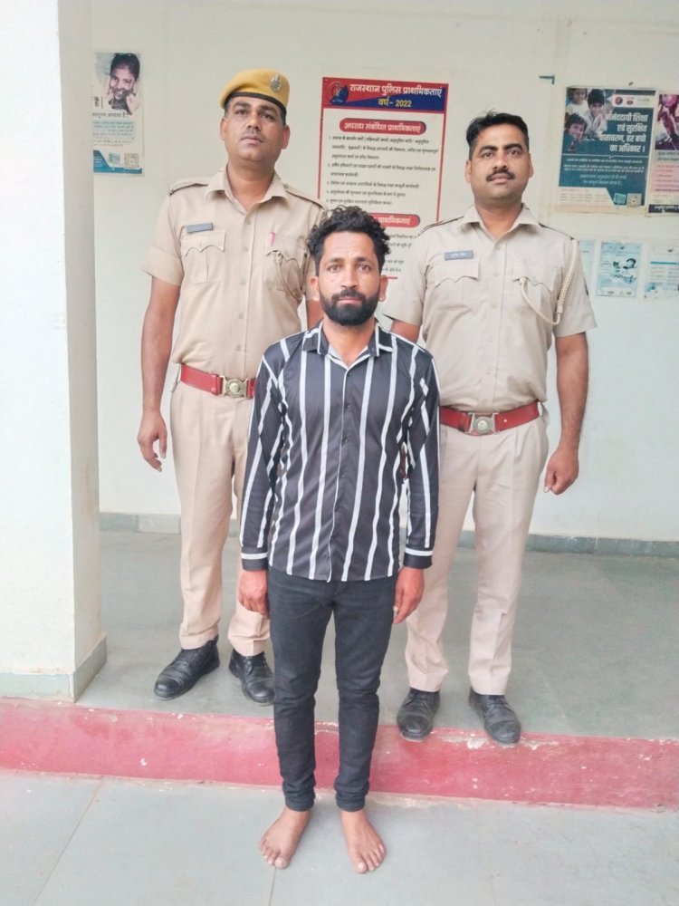26.400 किलोग्राम अवैध डोडाचूरा के साथ एक गिरफ्तार।