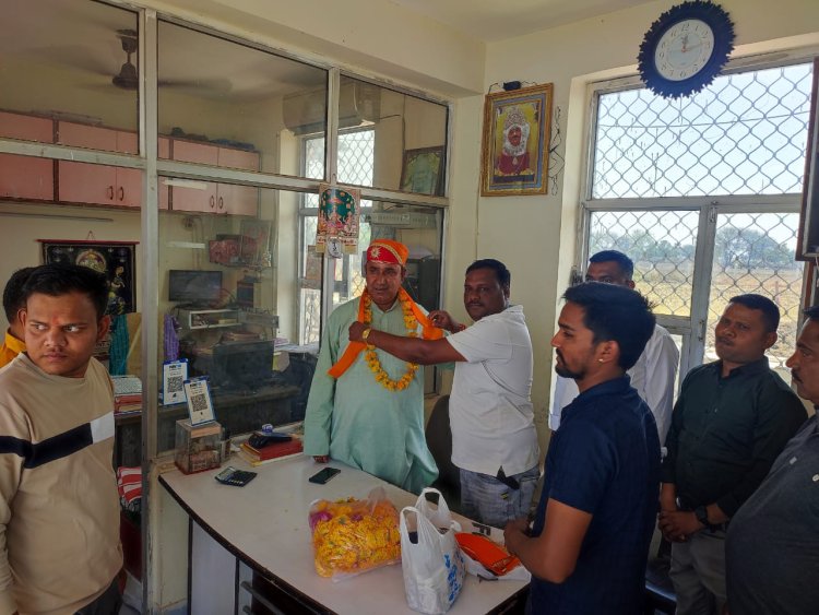 प्रदेश अध्यक्ष जगदीश मीणा का किया स्वागत*