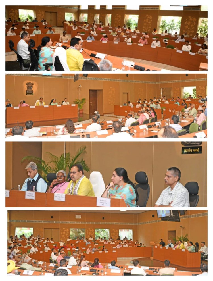 राजस्थान सीएम ने बुलाई प्री बजट बैठक, जिले से जिला प्रमुख भूपेंद्र सिंह बड़ौली हुए शामिल।